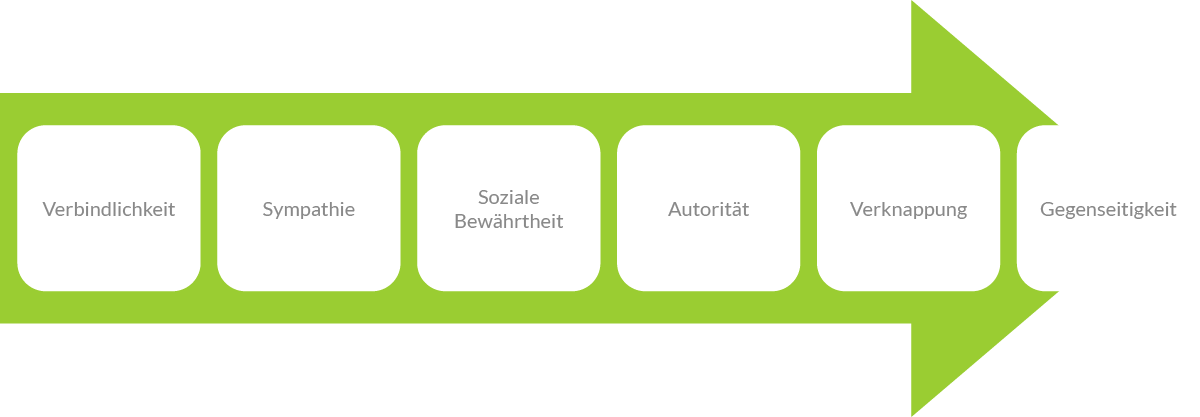 Cialdinis 6 Prinzipien der Überzeugung