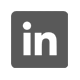 LinkedIn Icon grau